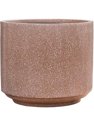 Кашпо Baq terrazzo cylinder mocha Кашпо Baq terrazzo cylinder mocha
