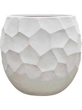 Кашпо Baq polystone nathan james balloon pueter white Кашпо Baq polystone nathan james balloon pueter white