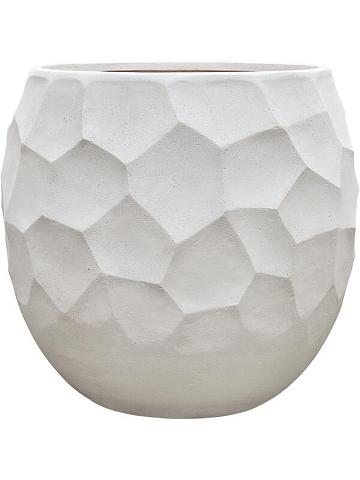 Кашпо Baq polystone nathan james balloon pueter white Кашпо Baq polystone nathan james balloon pueter white