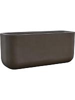 Кашпо Baq seren baffle deep mocha L120 W40 H50 см