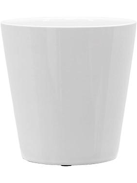 Кашпо Basic round shiny white Кашпо Basic round shiny white
