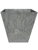 Кашпо Artstone ella pot grey L20 W20 H20 см