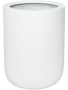 Кашпо Fiberstone dice l matt white Кашпо Fiberstone dice l matt white