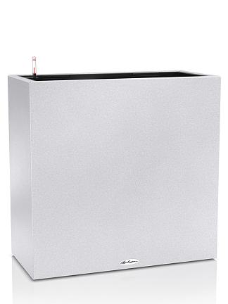 Кашпо Lechuza Canto Stone wide (кварцевый белый)