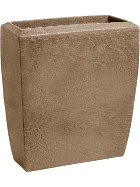 Кашпо Capi arc granite planter rectangle warm taupe