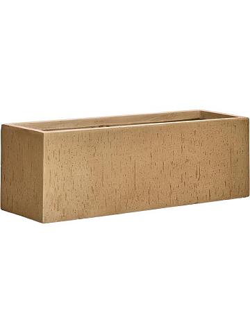 Кашпо Baq raindrop rectangle brown beige