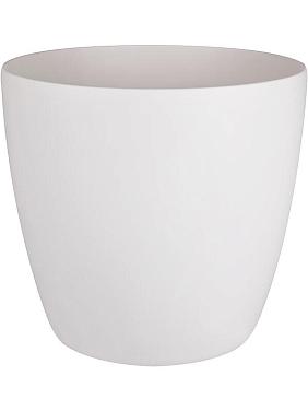 Кашпо Brussels® round wheels white Кашпо Brussels® round wheels white