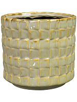 Кашпо Stian pot soft jade D13 H12 см