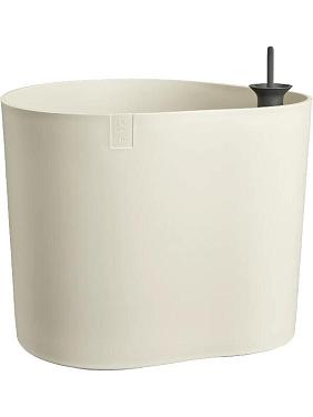 Кашпо Eden aquacare lowlinnen white