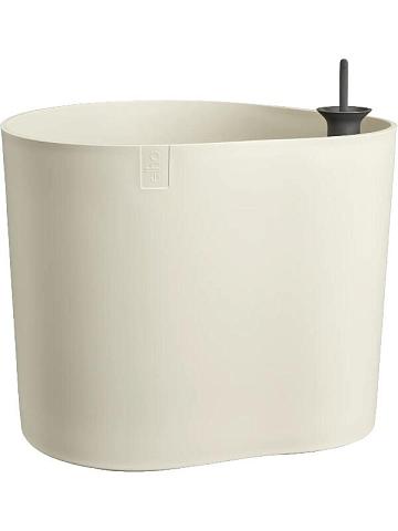 Кашпо Eden aquacare lowlinnen white