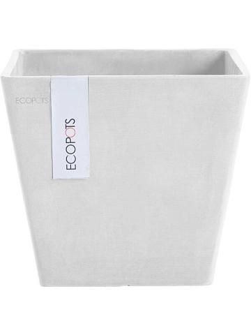 Кашпо Ecopots rotterdam 20 pure white Кашпо Ecopots rotterdam 20 pure white