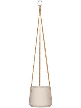 Кашпо подвесное Rough patt (hanging) m grey washed Кашпо подвесное Rough patt (hanging) m grey washed