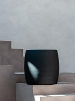 Кашпо Grigio modern pot anthracite D44 H44 см