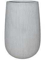 Кашпо Ridged vertically patt high m cement D44 H66 см