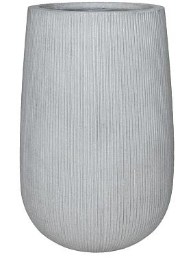 Кашпо Ridged vertically patt high m cement Кашпо Ridged vertically patt high m cement