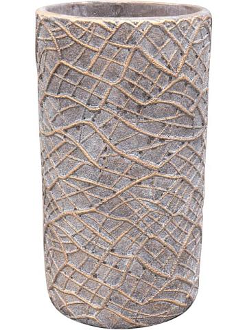 Кашпо Denzel pot tall shiny concrete Кашпо Denzel pot tall shiny concrete