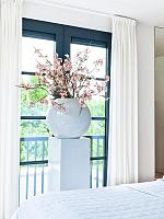 Кашпо Fiberstone beth s glossy white D31 H25 см