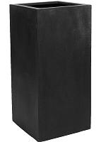 Кашпо Fiberstone bouvy m black L30 W30 H60 см
