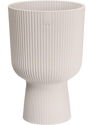 Кашпо Vibes fold coupe linen white Кашпо Vibes fold coupe linen white