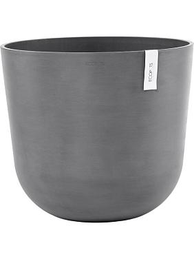 Кашпо Ecopots oslo 55 grey Кашпо Ecopots oslo 55 grey