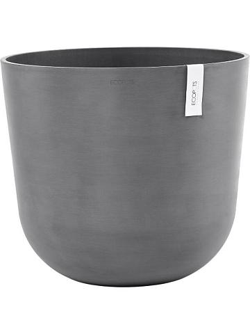 Кашпо Ecopots oslo 55 grey Кашпо Ecopots oslo 55 grey