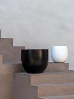 Кашпо Argento balloon matt white D55 H55 см