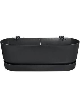 Кашпо Greenville easy balcony living black Кашпо Greenville easy balcony living black