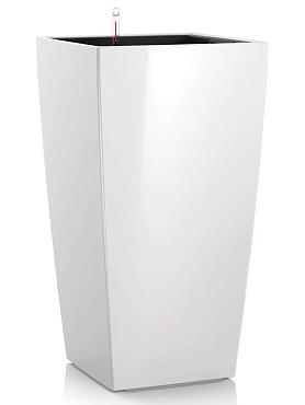 Кашпо Ola Dom Cubis Deluxe (белый лакированный)