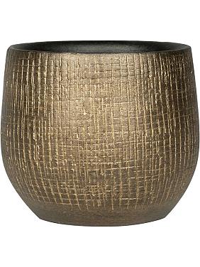 Кашпо Ryan pot shiny gold Кашпо Ryan pot shiny gold