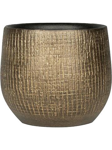 Кашпо Ryan pot shiny gold Кашпо Ryan pot shiny gold