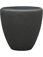 Кашпо Baq polystone plain couple smoke (с техническим горшком) D40 H40 см