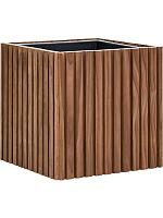 Кашпо Baq radia square natural (с техническим горшком) L38 W38 H38 см