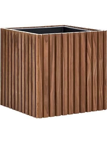 Кашпо Baq radia square natural (с техническим горшком)