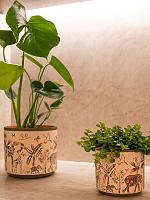 Кашпо Designed by lammie pot safari wildlife D16 H16 см
