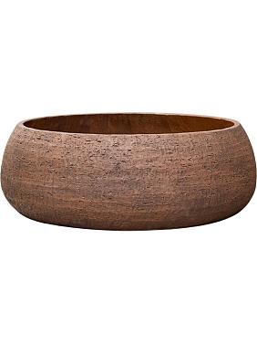 Кашпо Dolomites bowl dark brown Кашпо Dolomites bowl dark brown