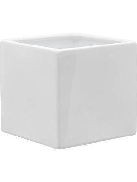 Кашпо Basic square shiny white Кашпо Basic square shiny white