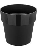 Кашпо B. for original round living black D22 H20.3 см