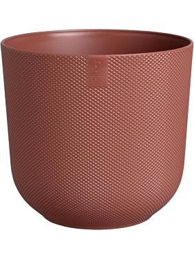 Кашпо Jazz round tuscan red