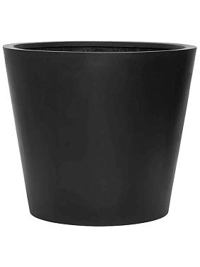 Кашпо Fiberstone bucket l black Кашпо Fiberstone bucket l black