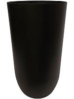 Кашпо Palermo vase black D38 H65 см