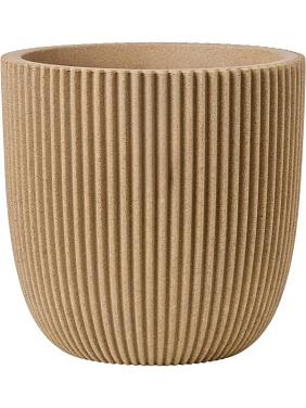 Кашпо Capi nature groove nl planter ball beige Кашпо Capi nature groove nl planter ball beige
