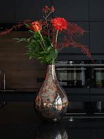 Ваза Sev bottle oyster pearl D18 H29 см Ваза Sev bottle oyster pearl D18 H29 см