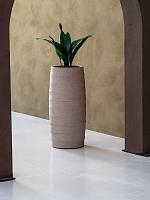 Кашпо Bordo modern vase sand D40 H90 см