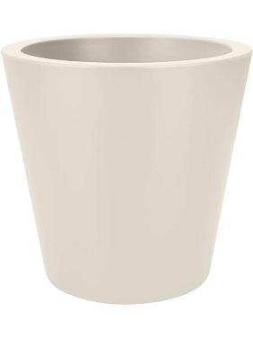 Кашпо Pure® straight round linen white