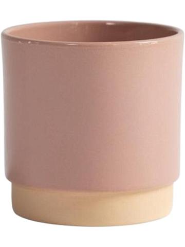 Кашпо Eno duo pot shiny dusty pink