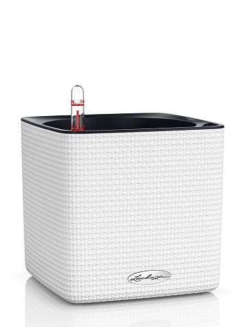 Кашпо Lechuza Cube Color 16 белый