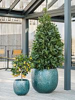 Кашпо Marly pot ocean blue D30 H28 см