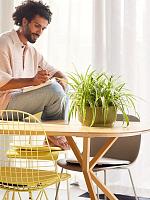 Кашпо Vibes fold bowl fern green D25 H12 см