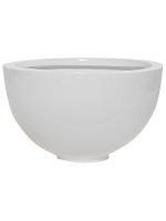 Кашпо Fiberstone peter s glossy white D20 H12 см
