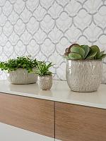 Кашпо Brian pot ivory D7 H7 см